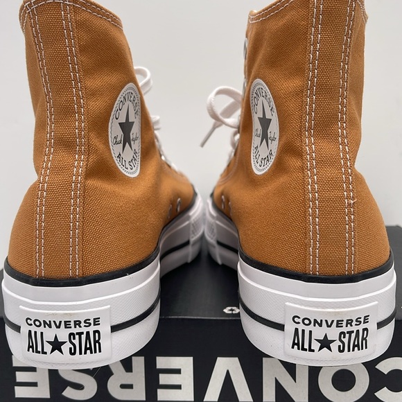 Converse WMNS CTAS LIFT HI
GINGERSNAP/WHITE/BLACK A11537F Platforms Sneakers - Picture 14 of 16
